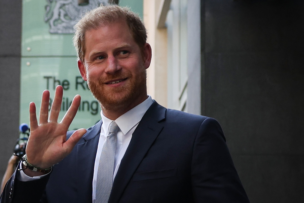 Prince Harry had served in the British armed forces as a helicopter pilot, flying Apaches in Afghanistan. (File/AFP)