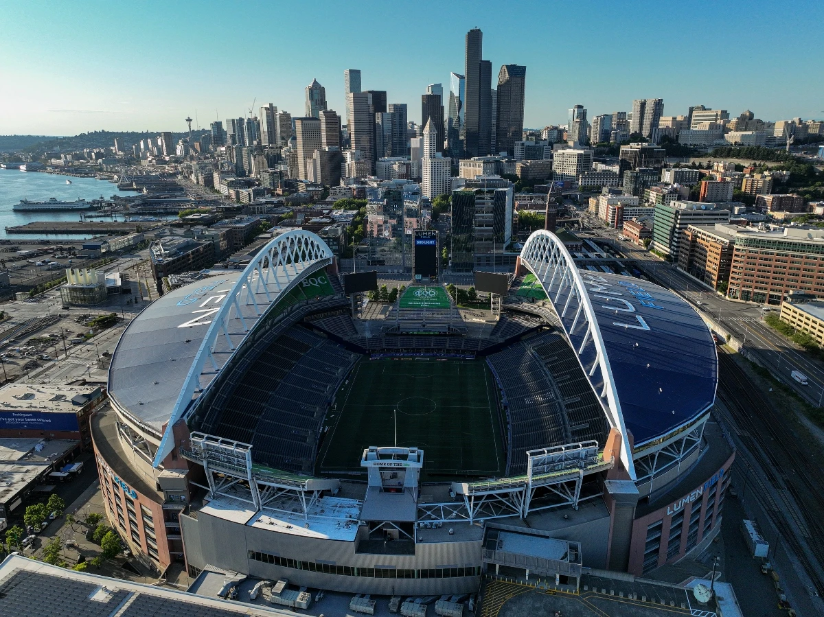 Lumen Field, a host of 2026 FIFA World Cup, is seen on June 28, 2023 in Seattle, Washington. (AFP File photo)