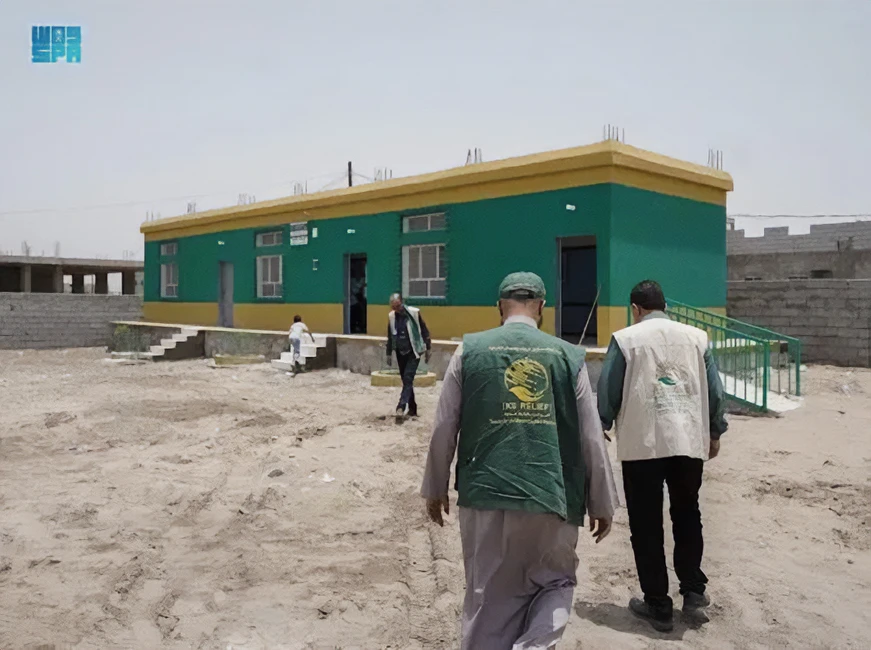 KSrelief hands over three Schools to Yemeni Ministry of Education after having been rehabilitated in Lahj Governorate. (SPA)