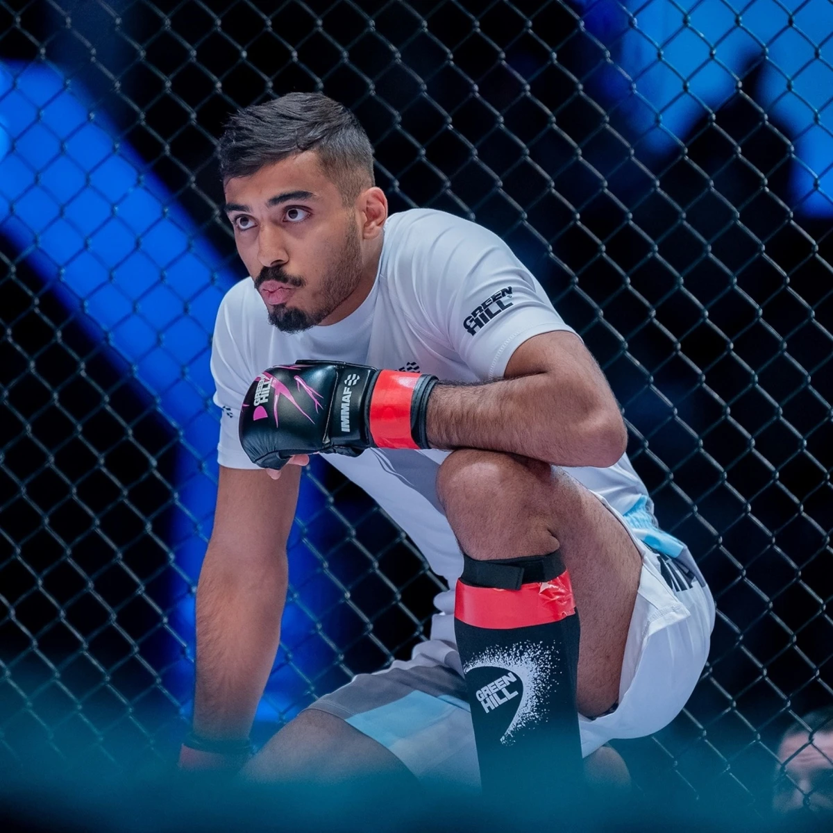 Fahad Al-Hammadi has won the UAE's latest gold at the IMMAF Youth World Championships in Abu Dhabi. (UAEJJF)