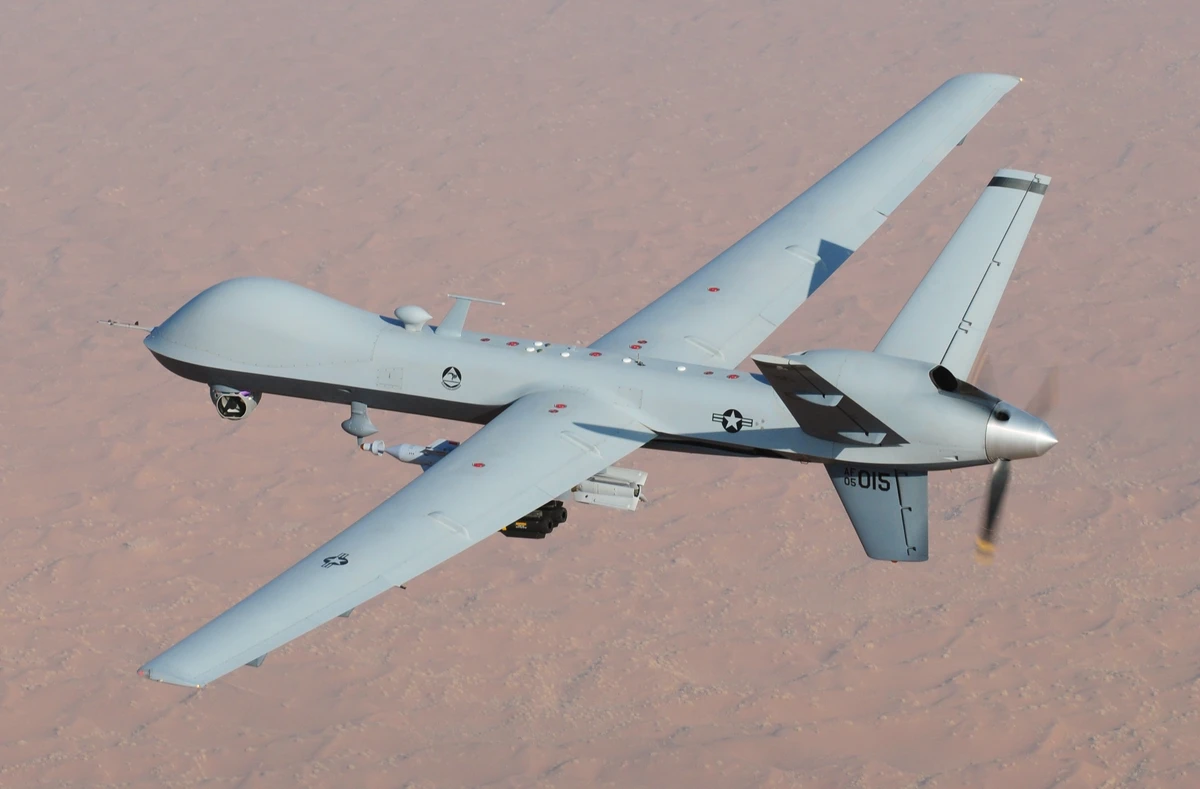 Russia said Saturday it scrambled an Su-30 fighter jet to “prevent a violation of the Russian state border” by a US Reaper MQ-9 military drone over the Black Sea. (Wikimedia Commons/Lt. Col. Leslie Pratt)