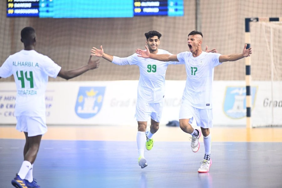 Saudi Arabia’s youth handball team beat Iran at world championships