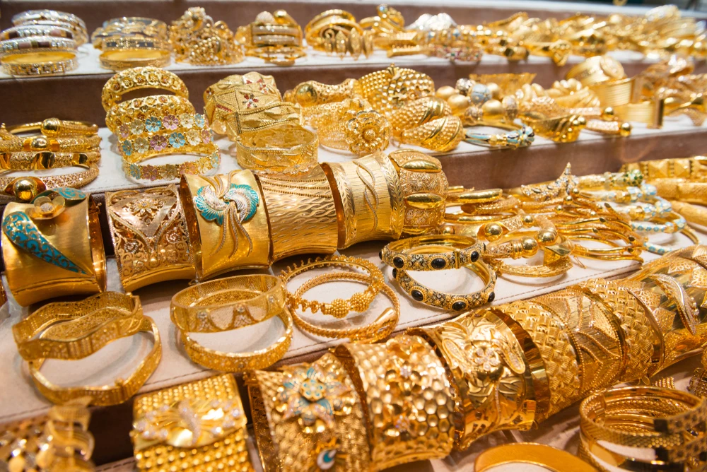 The gold imports that will be charged the extra fee as part of the decision include gold jewelry products and parts, and some base metal products plated with precious metals. (Shutterstock)