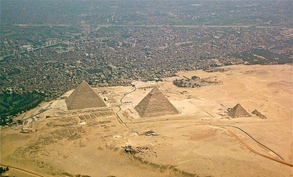 The stabbings took place in Giza on the west bank of the Nile. (Wikimedia Commons)