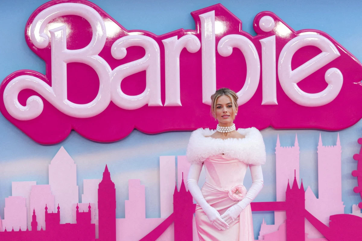 Margot Robbie attends the European premiere of "Barbie" in London on July 12, 2023. (REUTERS/File Photo)
