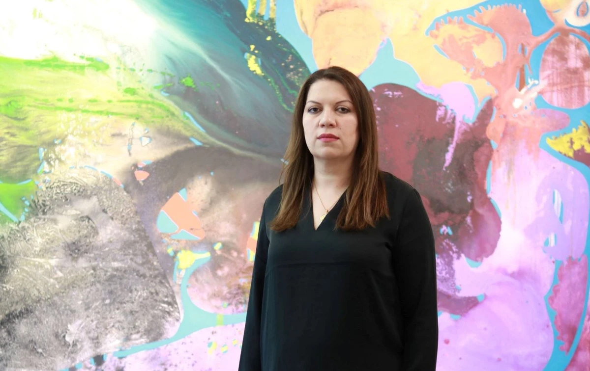 Iraqi American artist Vian Sora's ‘Last Sound’ has recently entered the collection of the Baltimore Museum of Art. (Supplied)