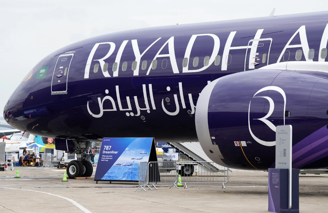 The airline is scheduled to begin operations in 2025, connecting the Kingdom’s capital to more than 100 destinations around the world by 2030. (File)