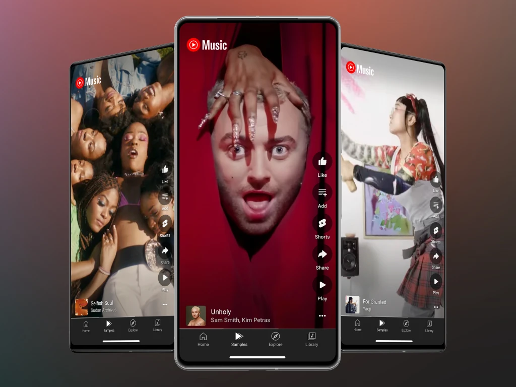 Artists cannot control which section of a music video appears in the Samples feed, but YouTube said views of videos on the feed will count toward total view counts on YouTube. (YouTube/File)
