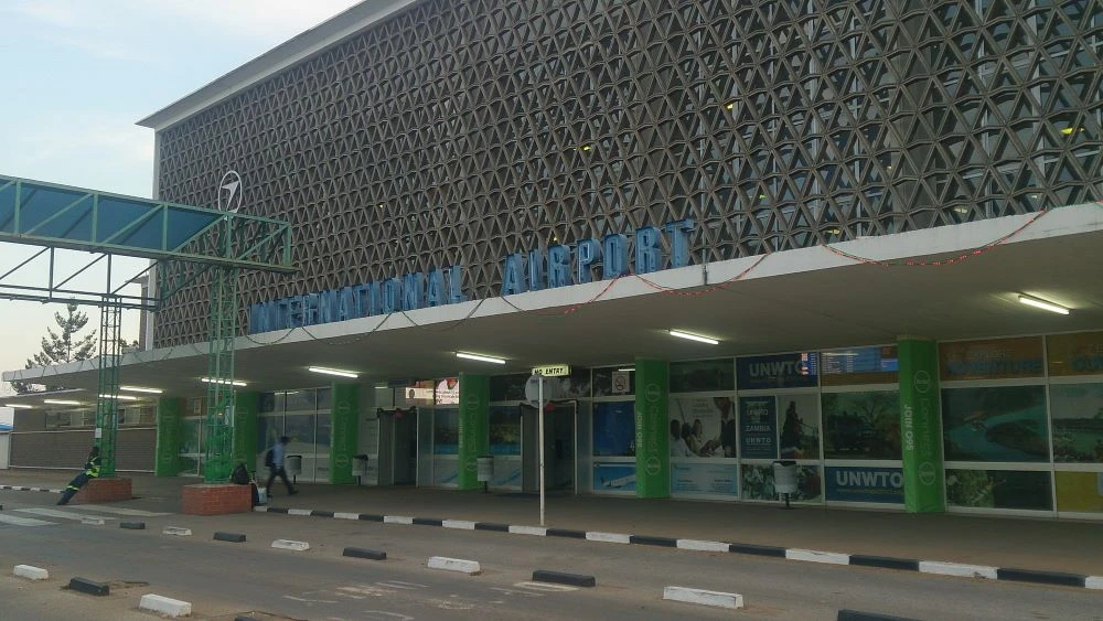 Kenneth Kaunda International Airport in Lusaka, Zambia. (Wikimedia Commons)