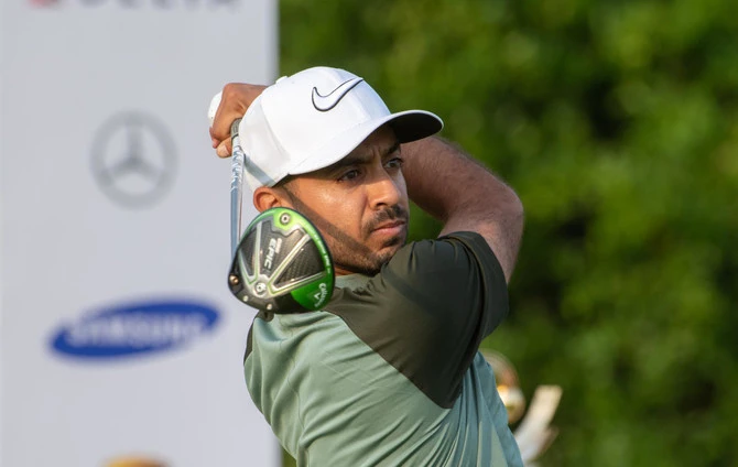 Almulla is the first professional golfer from his country. (AAC)