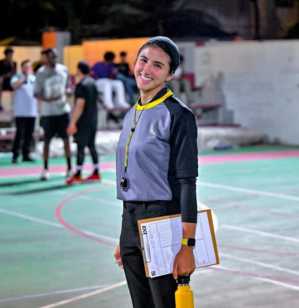 Meet Lamya Al-Nahdi, the first Saudi international referee in basketball history