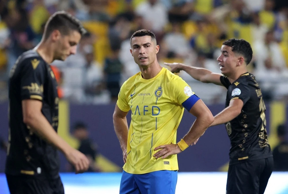 Last season’s runners-up slumped to a 2-1 defeat at Ettifaq in the opening round, just two days after lifting the King Salman Club Cup. (Reuters)