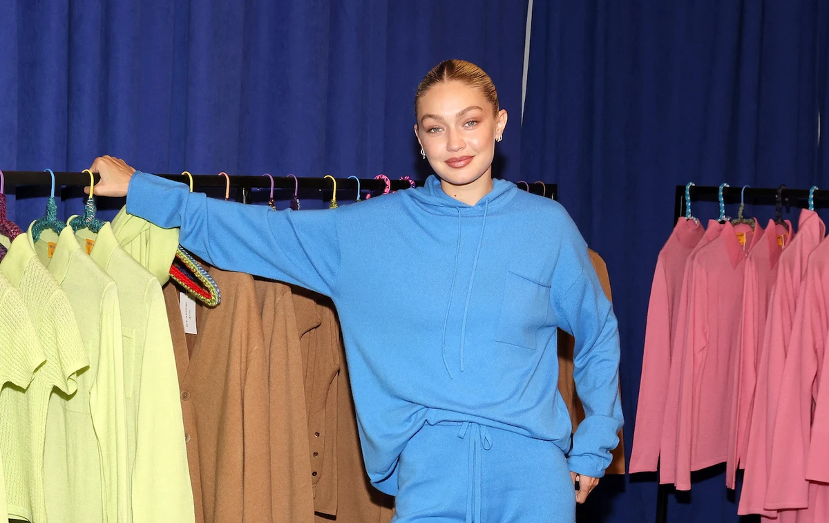 Gigi Hadid's brand features cashmere designs. (Getty Images)