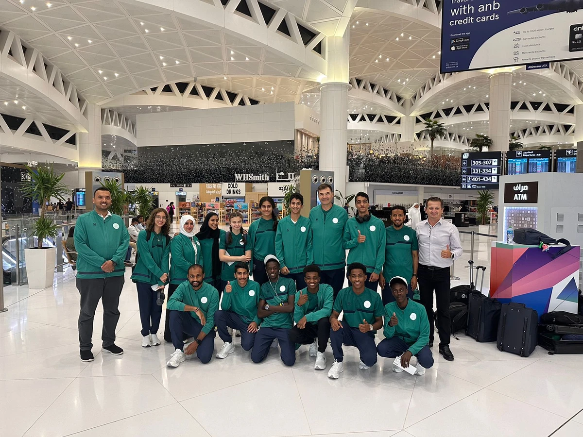 Girls are representing Saudi Arabia alongside boys for the first time at the ISF World School Summer Games for U15s currently running in Rio de Janeiro. (Supplied)