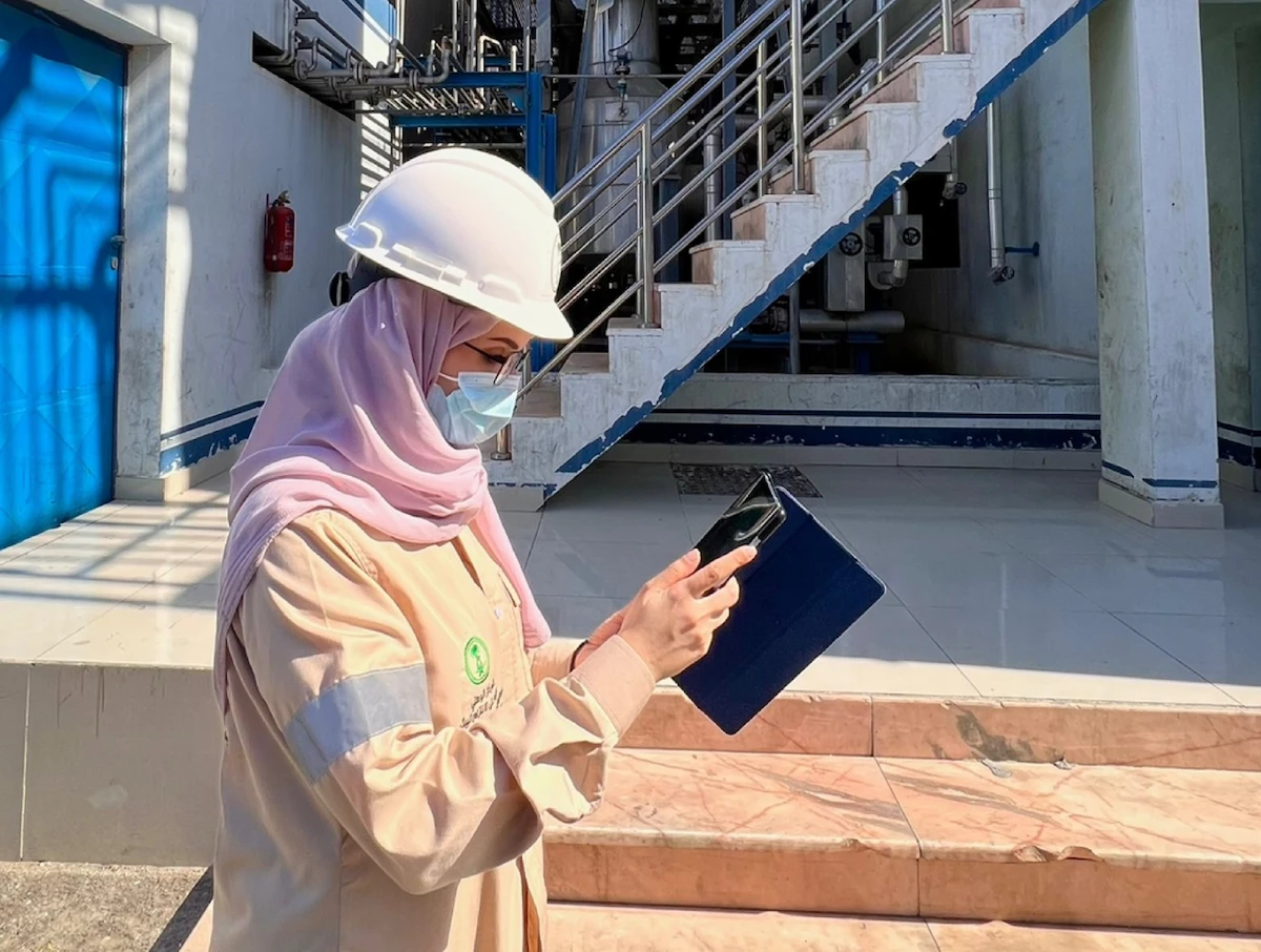 National Center for Environmental Compliance recently reported a significant increase in the number of women carrying out environmental inspections. (@ncecksa)
