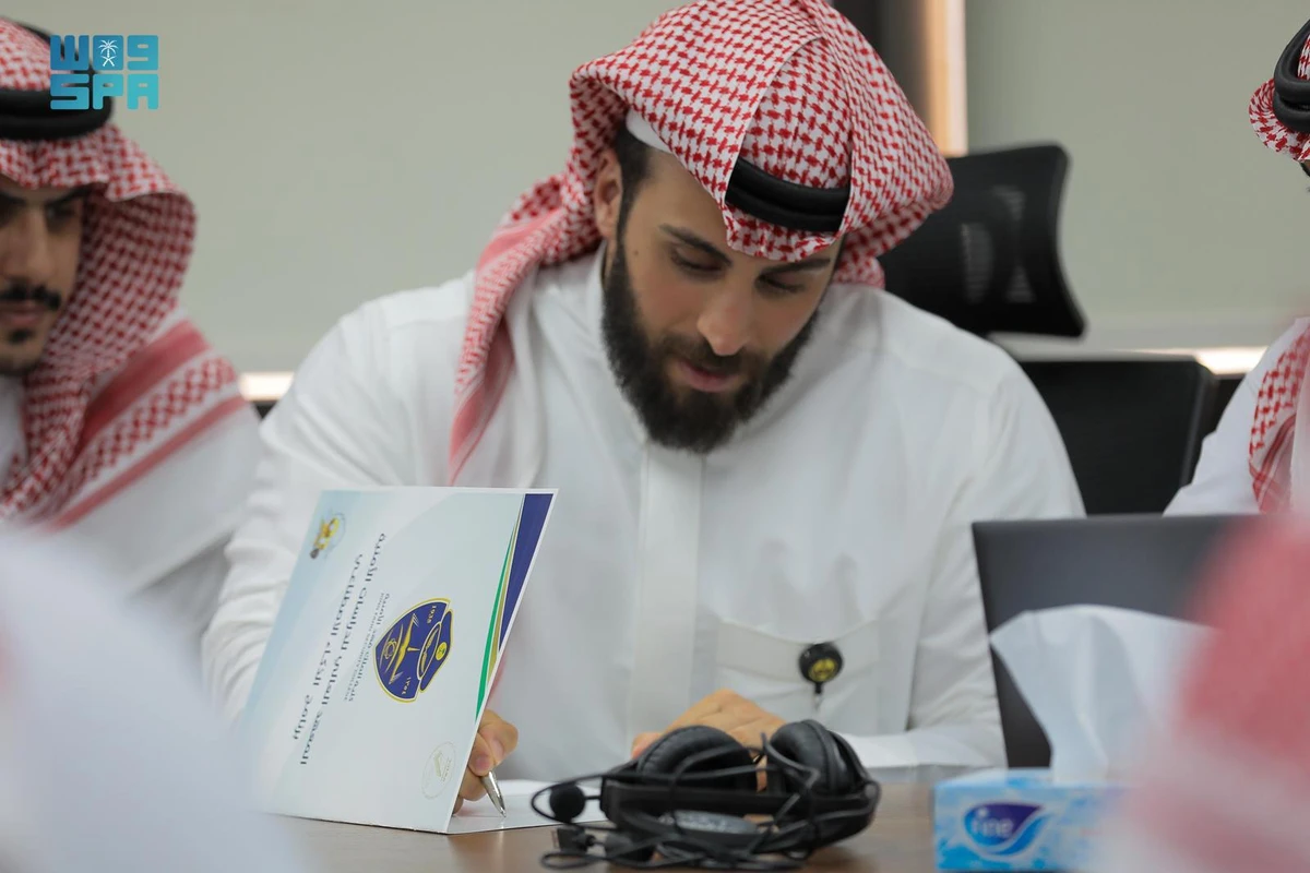 The new program aims to improve decision-making processes for workers at the Ministry of Interior. (SPA)