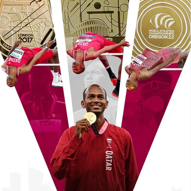 “I’ve made history being on top of my game for the past decade, but I still thrive for more.” That was what Mutaz Essa Barshim told World Athletics before the Doha Diamond League opener in May. (Instagram/@mutaz.barshim)