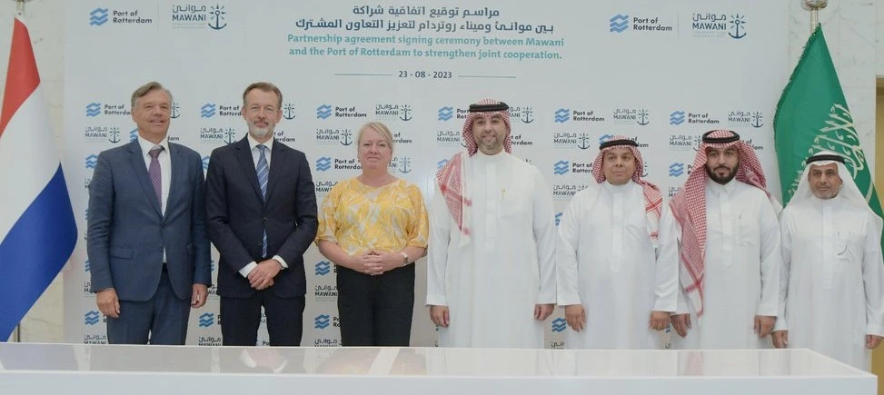Mawani, Dutch Port of Rotterdam ink agreement to develop smart ports, human capabilities