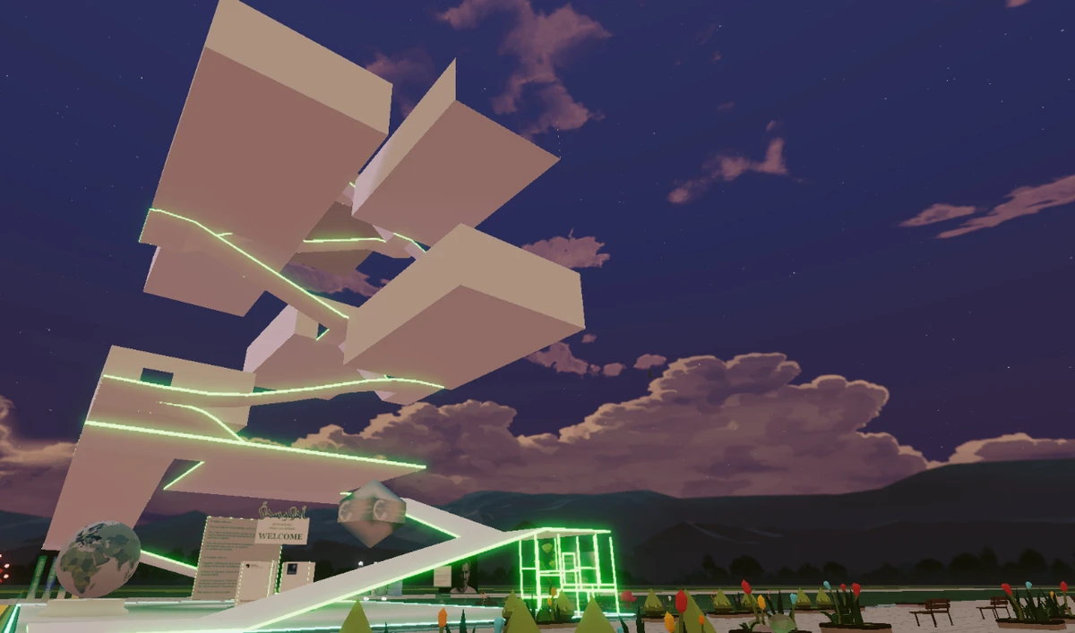 The Digital center on the Metaverse, launched in 2022, uses cultural dialogue, artistic exhibitions, and historical artifacts as a tool to bridge cultures. (Supplied)