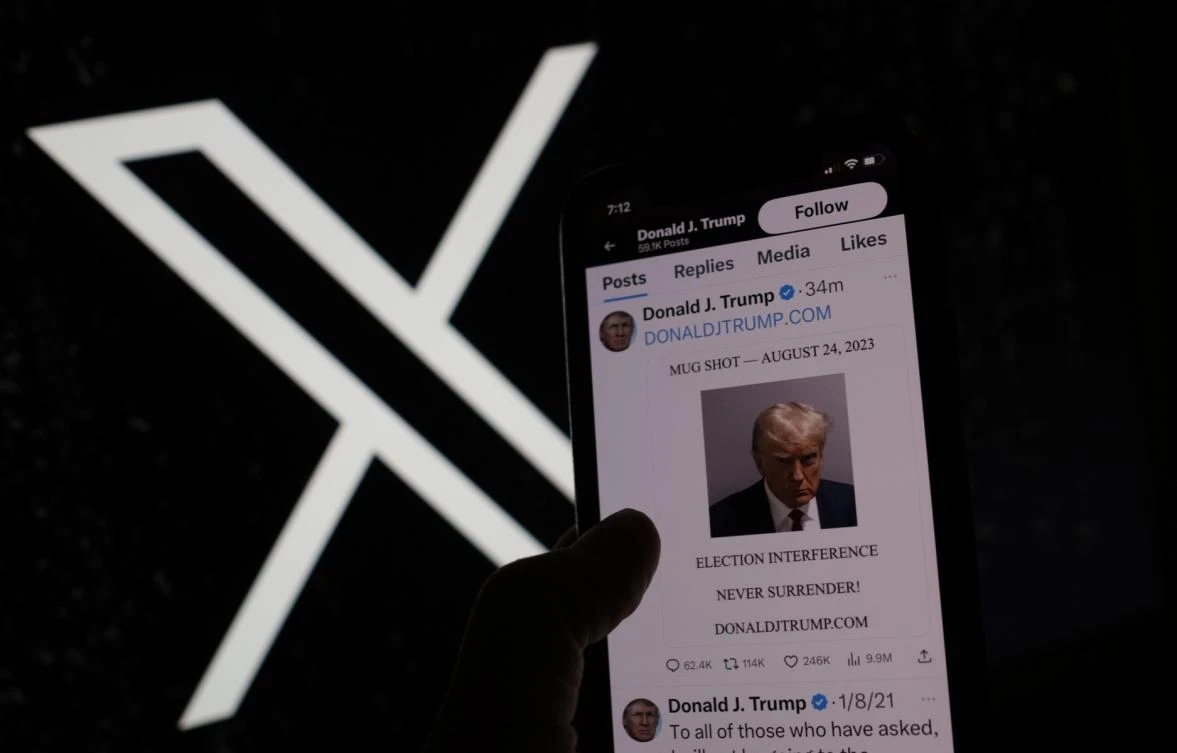 Trump used Twitter and other social media platforms to claim his defeat in the 2020 election was due to widespread voter fraud. (AFP/File)