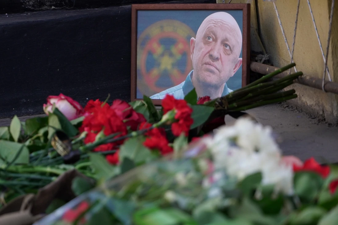 Yevgeny Prigozhin, the head of the Wagner group that led mutiny against Russia's army in June, was on the list of passengers of plane that crashed near the village of Kuzhenkino in the Tver Region. (File/AFP)