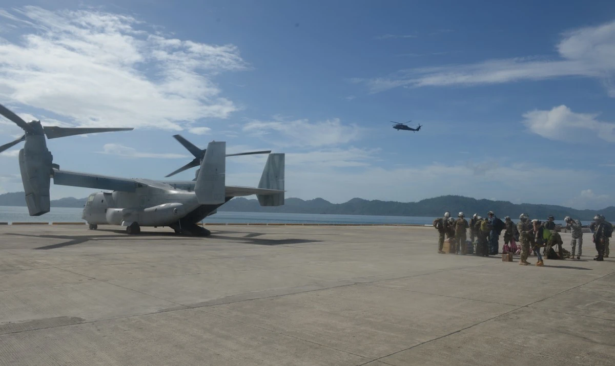 File photo of a v-22 Osprey helicopter (AFP)