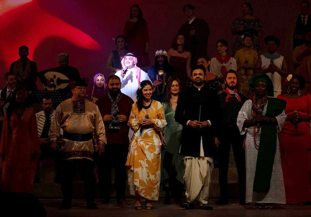 The current event, held under the presidency of India, featured musicians from the G20 member states and guest countries. (SPA)