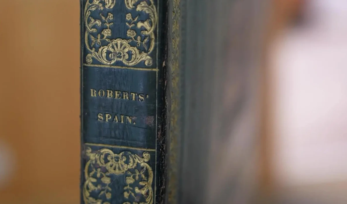 Saudi public library unveils rare, 19-century book on Arab-Islamic monuments in Spain