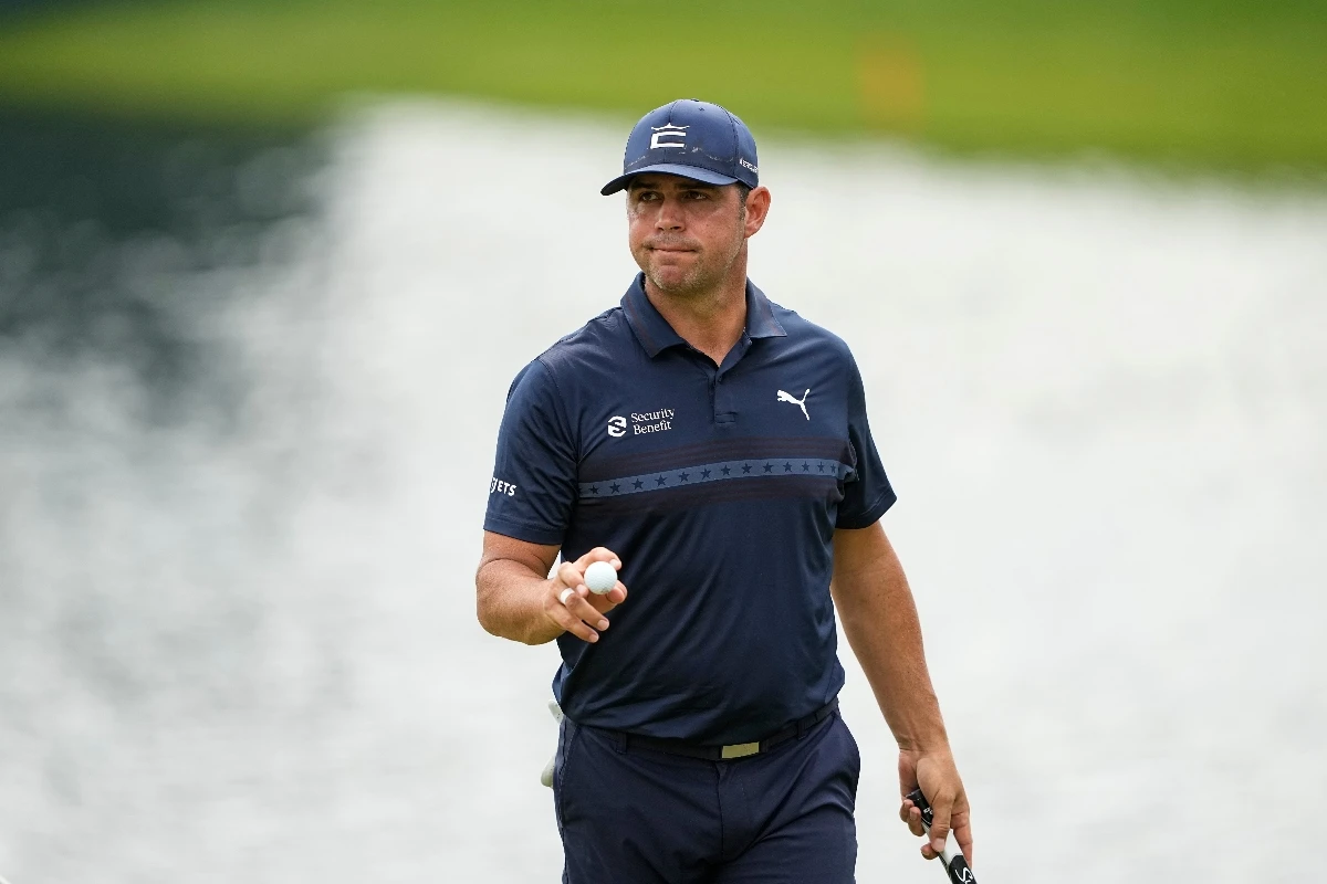 Former US Open champion Gary Woodland announced on social media Wednesday he will have surgery on Sept. 18 to remove a lesion found on his brain. (AP)