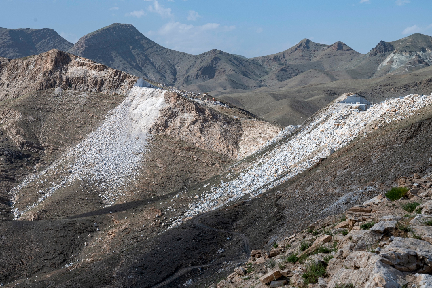 Afghanistan is well known for its enormous mineral wealth, which remains untapped due to decades of conflict (File/AFP)