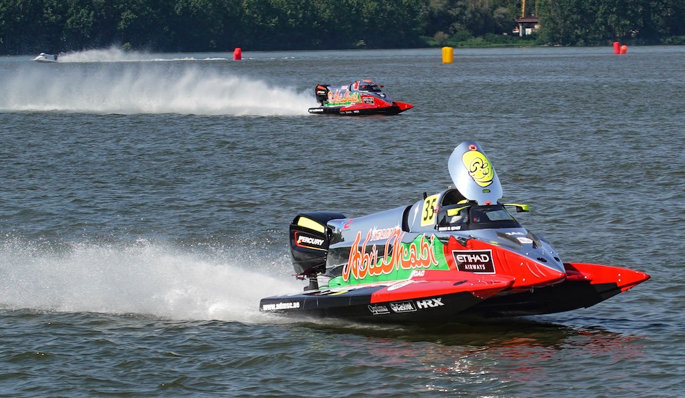 Rashed Al-Qemzi will start from pole position at the Grand Prix of Italy. (Team Abu Dhabi)