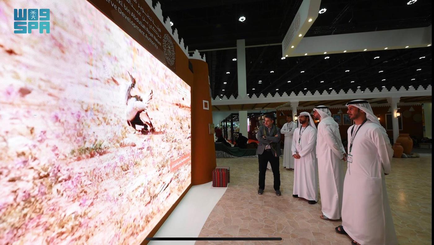 Saudi royal reserve joins Abu Dhabi hunting exhibition