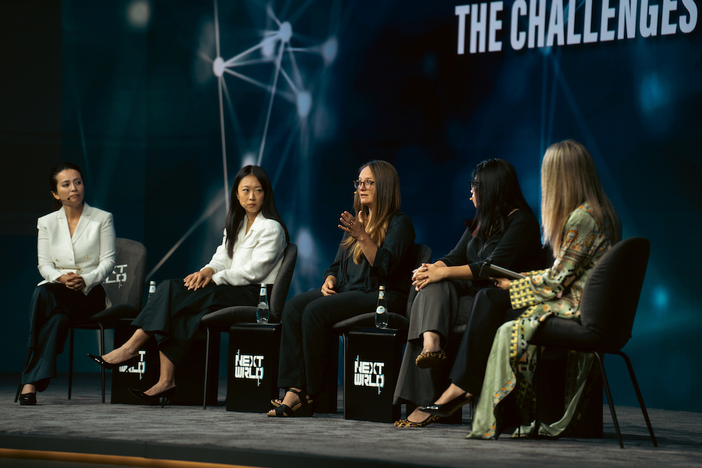 The US average of women in the gaming industry is typically 20%, Liu said. Using those statistics, Saudi Arabia supersedes that number across its game development studios, Tams said during the panel. (AN Photo/Abdulrahman Bin Shalhoub)
