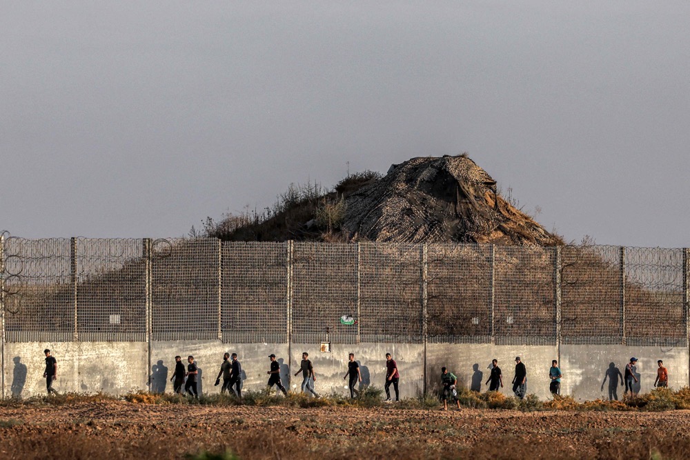 Violence from the Israeli-Palestinian conflict has surged and claimed the lives of at least 225 Palestinians so far this year. (AFP)