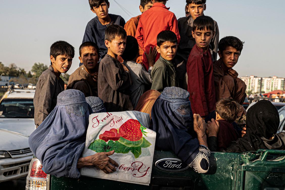 Almost 20 percent of the people WFP helps are women heading households who were getting more desperate with restrictions and economic crisis. (File/AFP)
