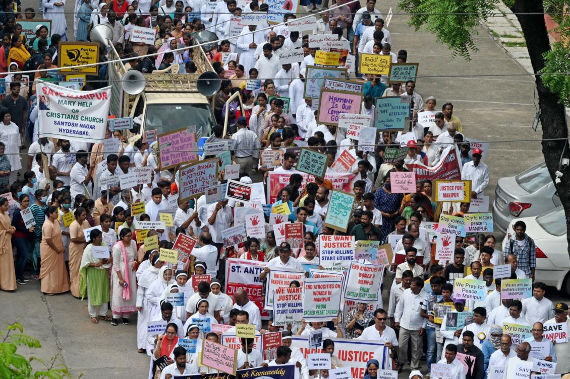 India’s Manipur charges four journalists with misrepresenting violence in the state