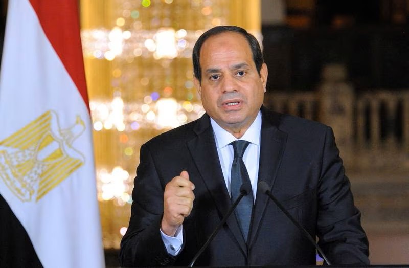 Egyptian President Abdel Fattah El-Sisi. (Reuters)
