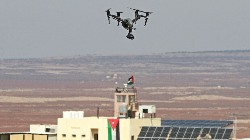 Drone was spotted entering Jordanian territory through northern border with Syria. (AFP via Getty Images, Sourced)