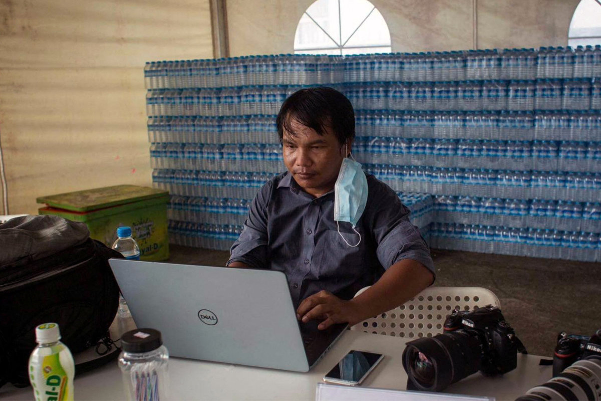 Myanmar photojournalist gets 20-year sentence over reports on cyclone’s aftermath, news site says