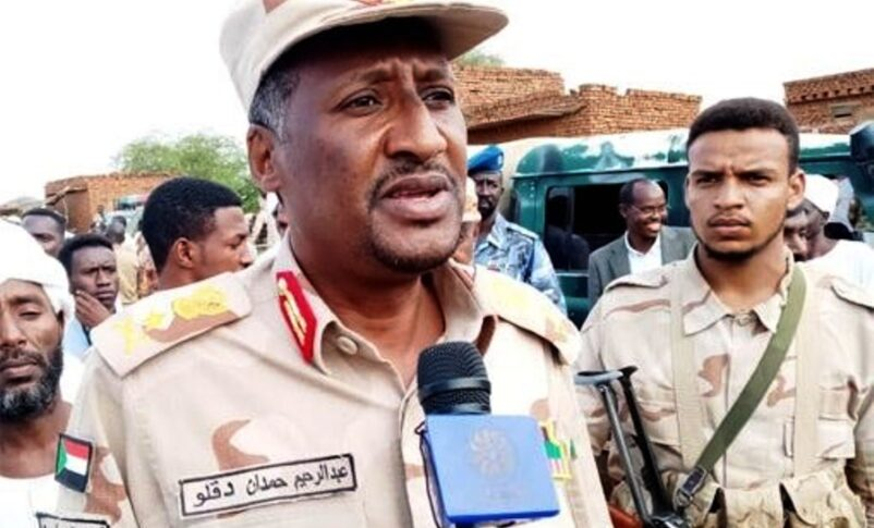Sudan’s military ruler General Abdel Fattah Al-Burhan issued a constitutional decree ordering the dissolution of the RSF (Twitter)