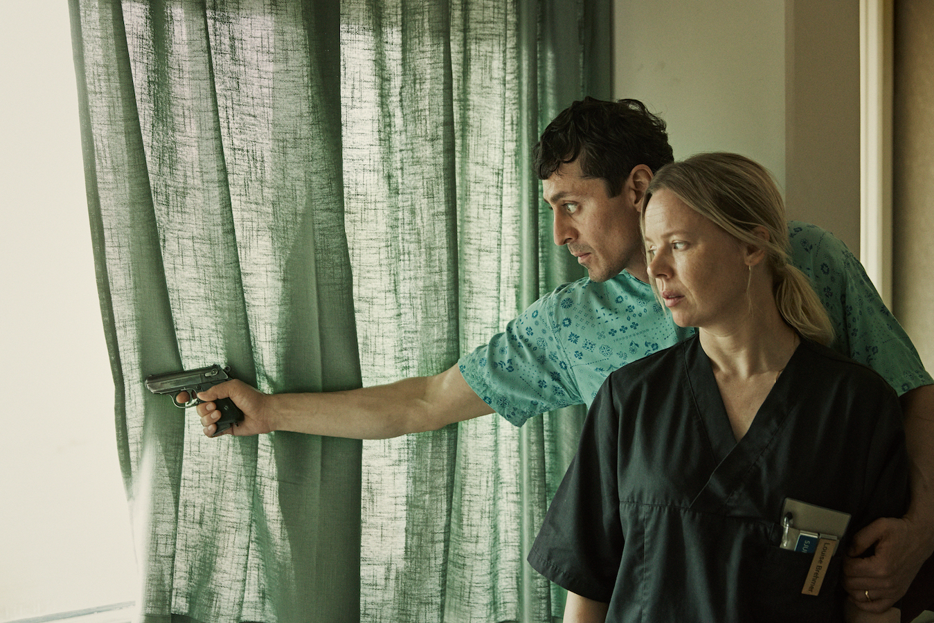 Alexej Manvelov as Lukas and Alma Pöysti as Louise in ‘A Day And A Half.’ (Supplied)