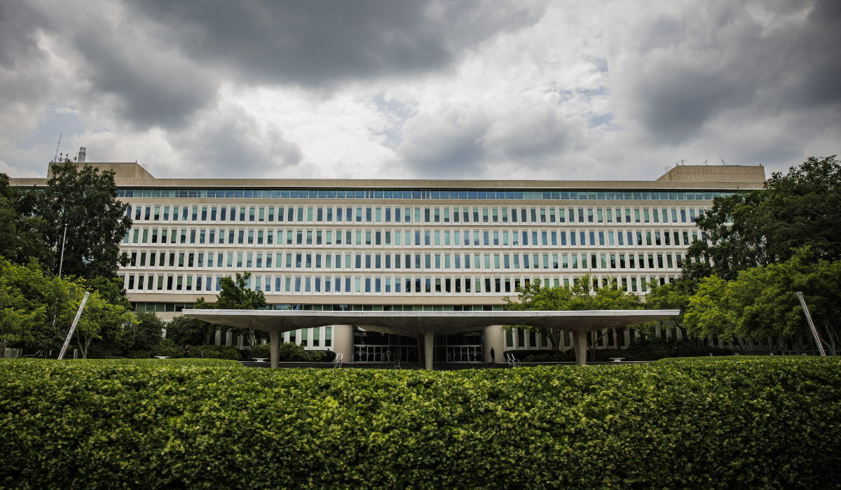 The Central Intelligence Agency (CIA) headquarters are pictured in Langley, Virginia, on July 8, 2022. (AFP)
