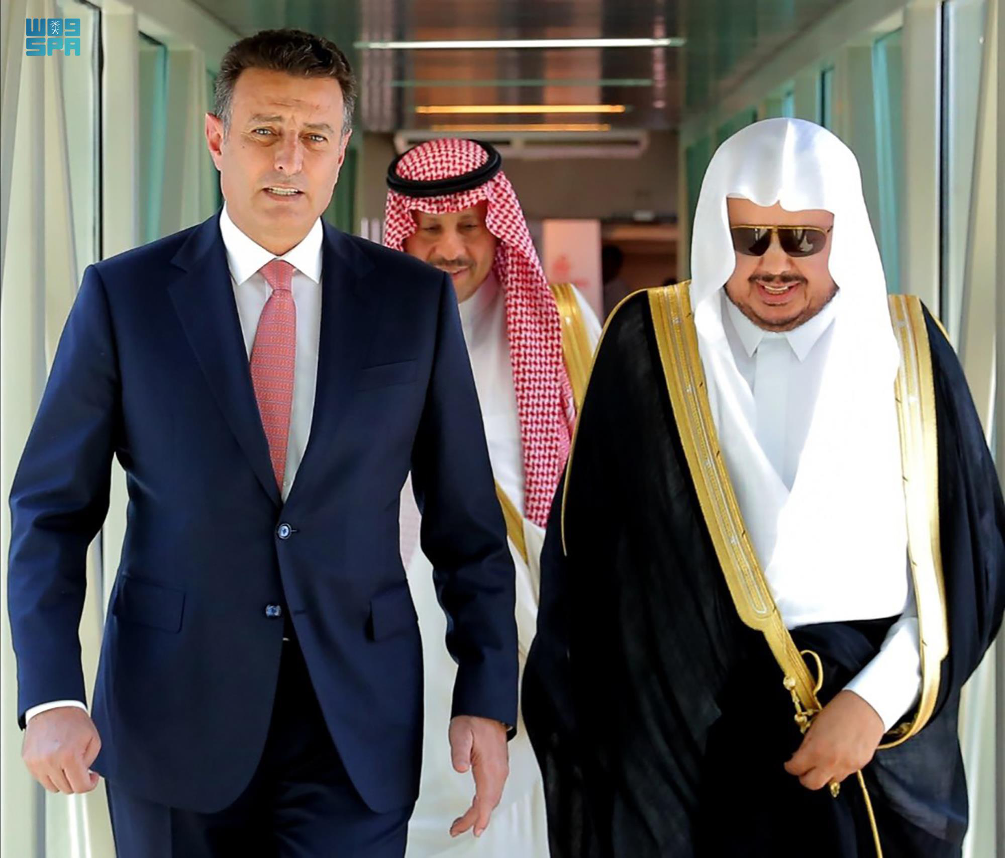 Saudi Shoura speaker arrives in Jordan while delegation heads to Iraq