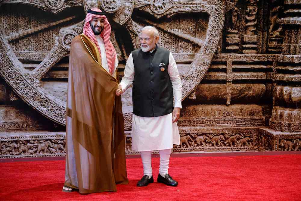 Crown Prince Mohammed bin Salman arrives in India for G20