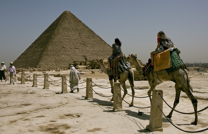 Egypt’s tourism sector has experienced a boom over the past three years, with visitor numbers growing from 4.9 million two years ago to a projected 15 million or more this year. (AP/File)