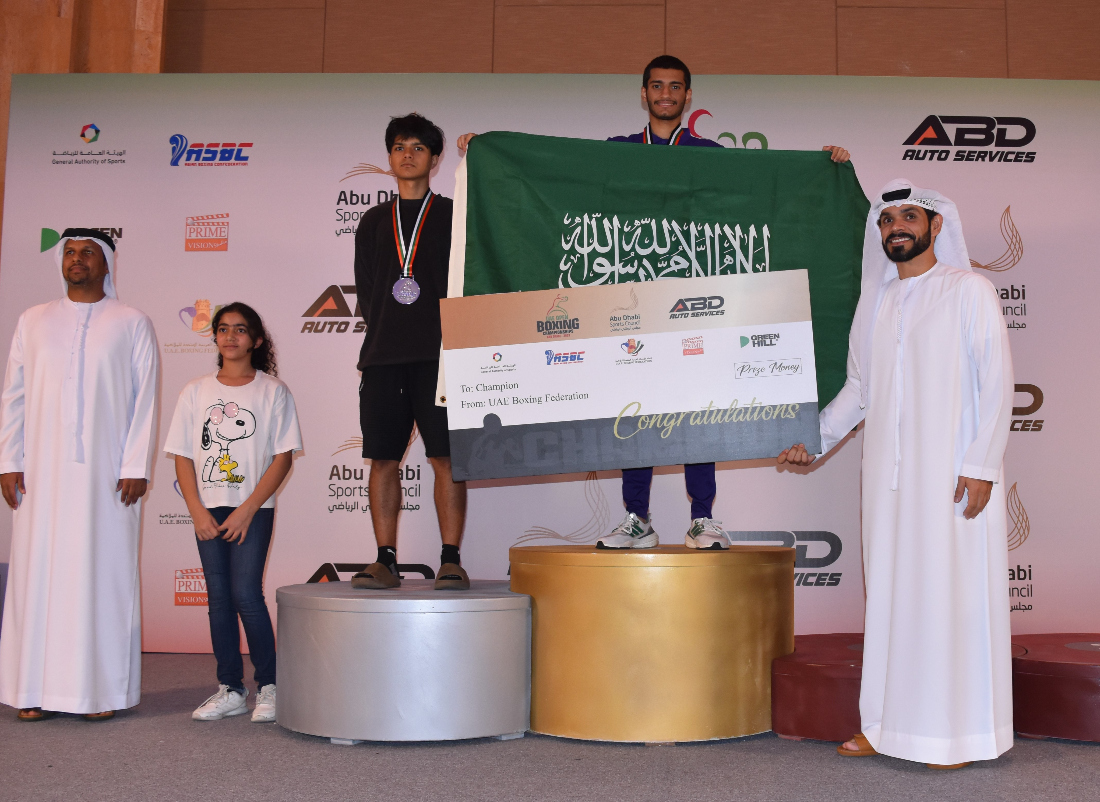 Saudi fighters were among the big winners at the UAE Open Boxing Championships. (Supplied)