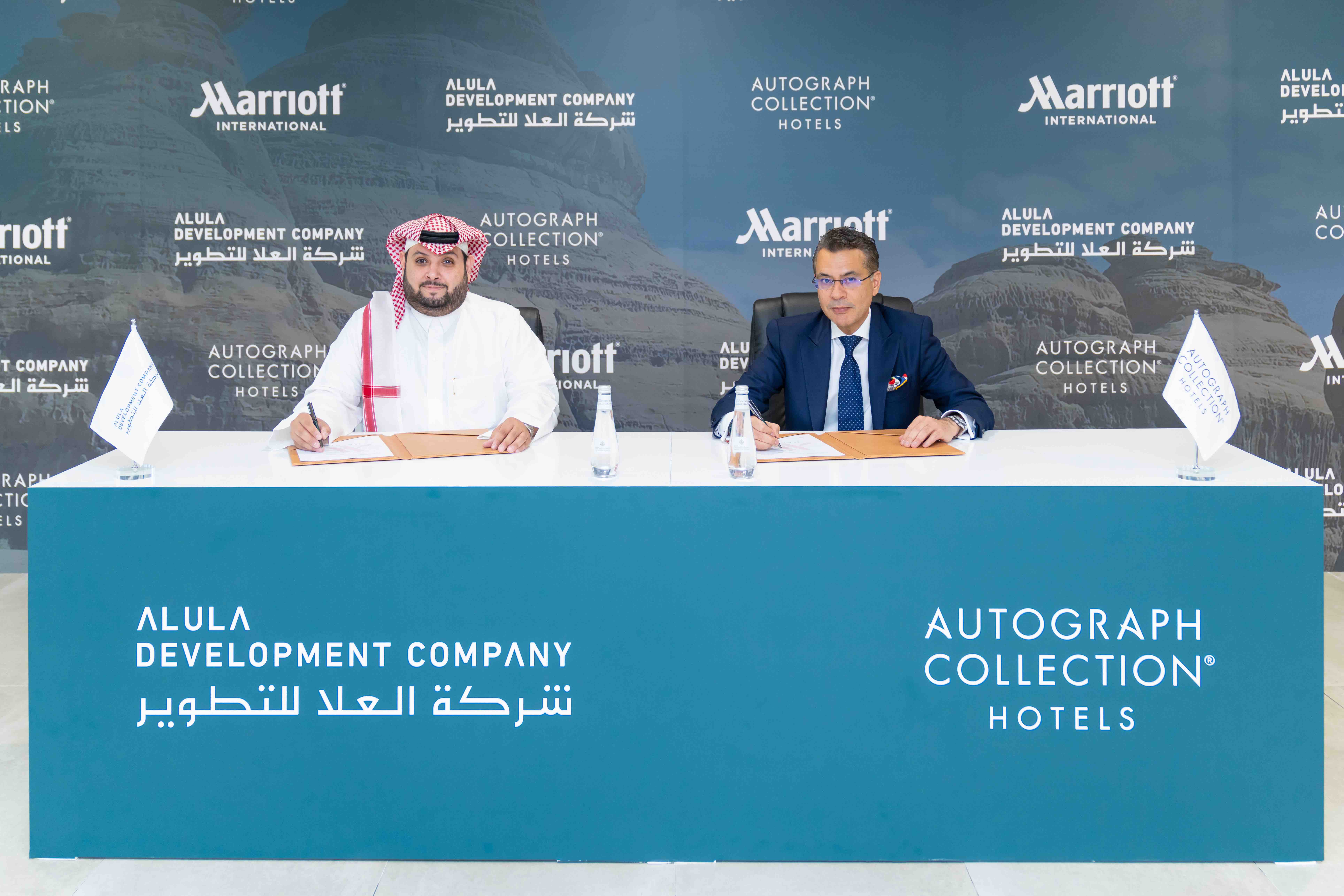 The agreement was signed by Naif Al-Hamdan, UDC’s managing director, and Sandeep Walia, chief operating officer, Middle East, Marriott International in Riyadh. Supplied