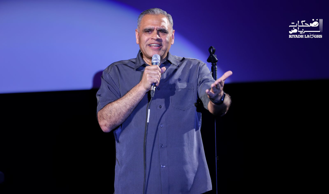 Rehman Akhtar’s journey as a stand-up comedian in Saudi Arabia started 22 years ago. (Supplied)