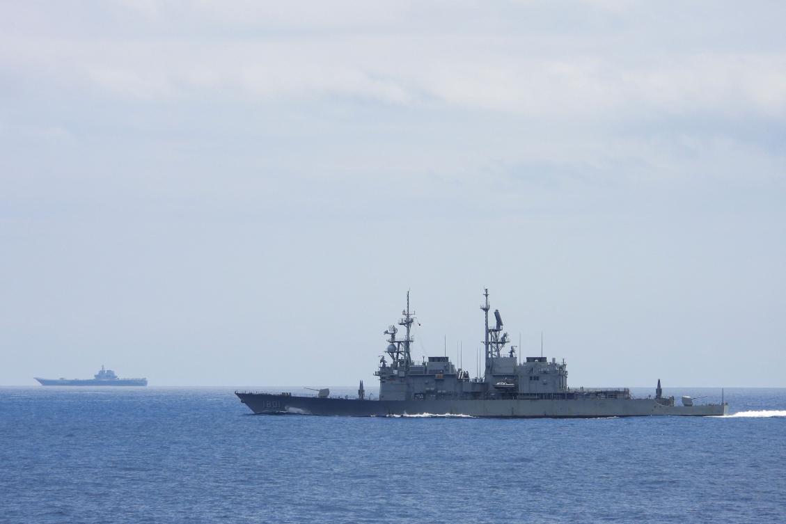 Taiwan’s defense ministry said 68 Chinese aircraft and 10 naval vessels were detected near the island over two days. (File/AFP)