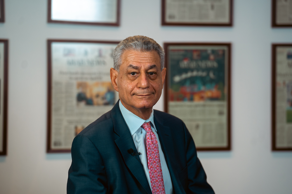 Rob Sobhani, author and adjunct professor at Georgetown University specializing in US Policy in the Middle East, spoke to Arab News about LIV Golf, PGA Tour merger. (AN Photo)